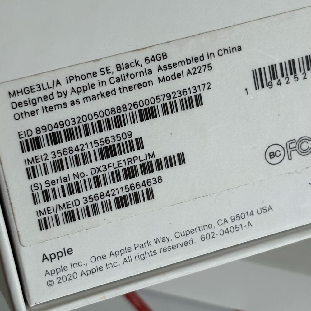 Lot of 4 EMPTY Apple Boxes, iPad iPhone SE AirPods Pro Packaging - Picture 14 of 14